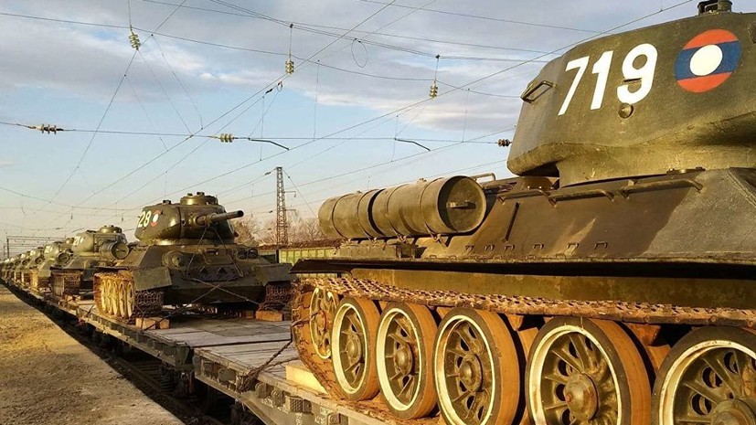 Эксперт оценил передачу советских танков Т-34 из Лаоса в Россию