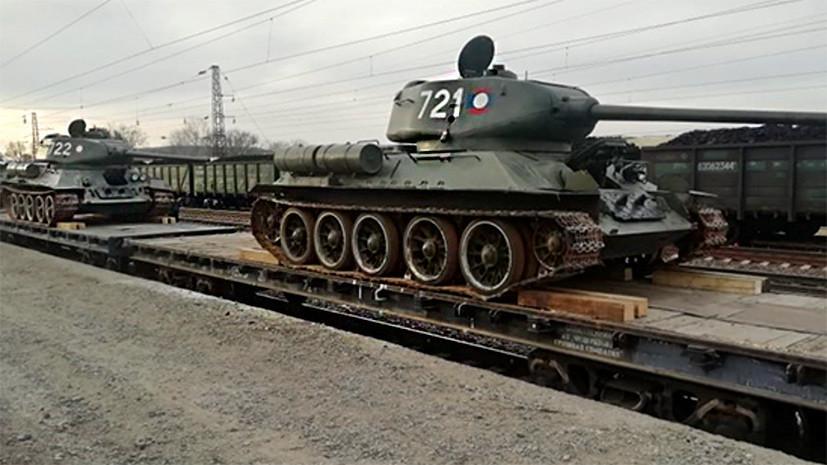 Лаос передал России советские танки Т-34