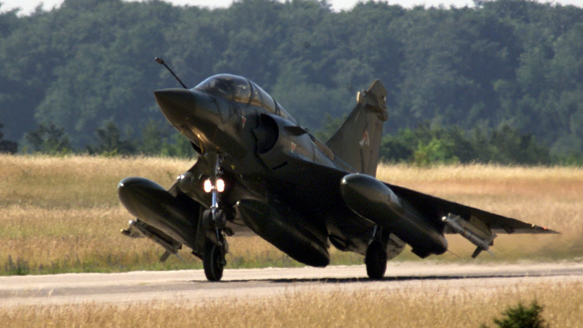 Во Франции разбился истребитель Mirage 2000D