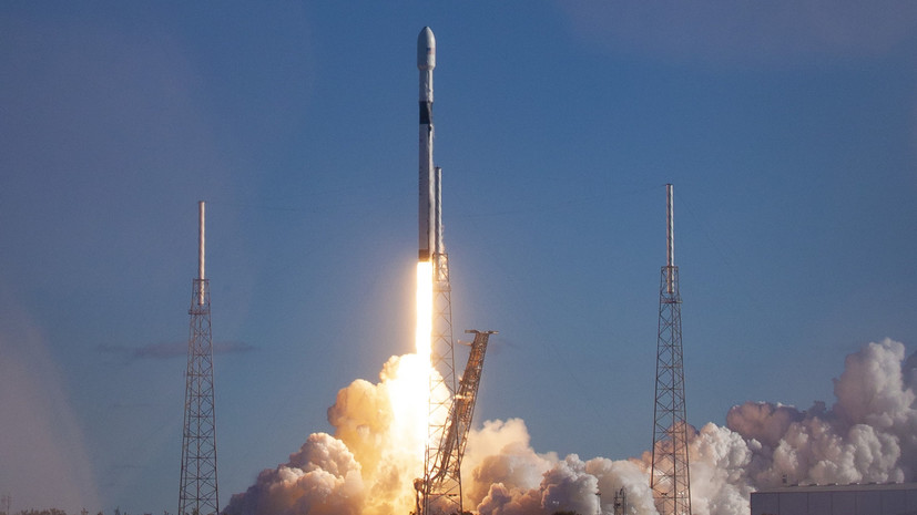Ракета Falcon 9 стартовала в Калифорнии