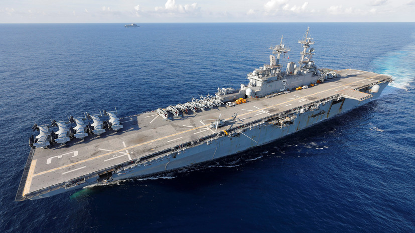 WSJ: США направили к берегам Сирии группу кораблей для вывода войск