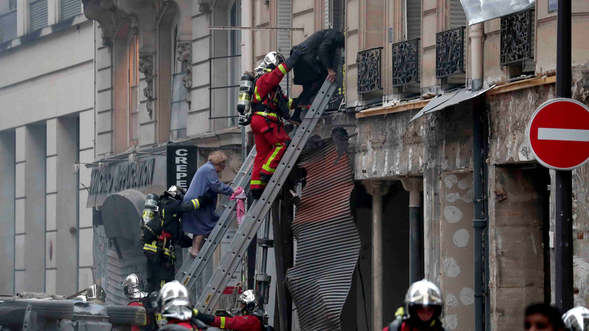 Пострадавшая при взрыве в Париже испанка скончалась