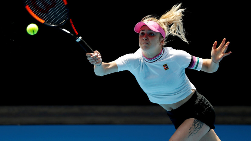 Свитолина обыграла Голубич и вышла во второй круг Australian Open