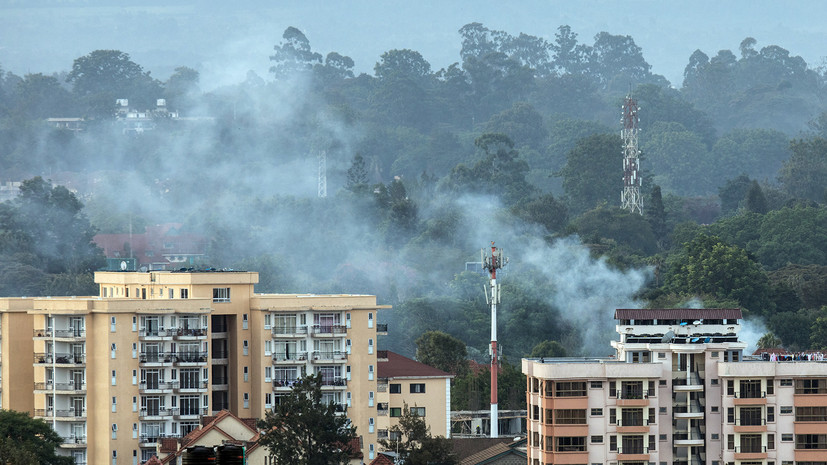 Число жертв теракта в отеле Найроби возросло до 21