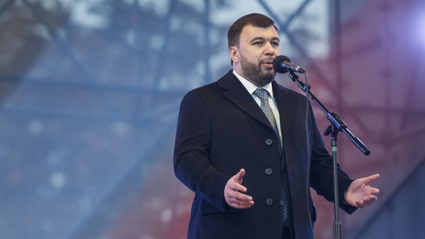 Пушилин предупредил о масштабных военных учениях в ДНР
