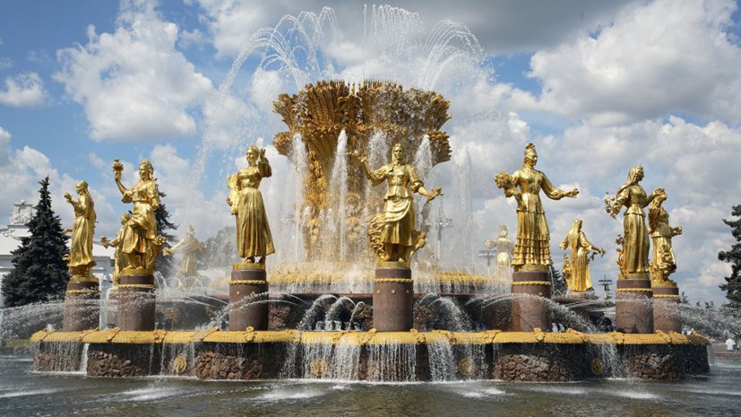 Реставрацию фонтана «Дружба народов» в Москве планируют завершить весной