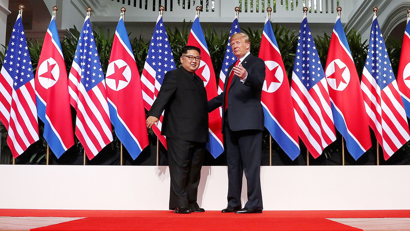 Белый дом: Трамп встретится с Ким Чен Ыном в конце февраля