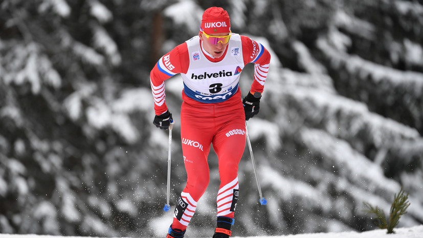 Лыжник Большунов занял второе место в спринте на этапе КМ в Эстонии