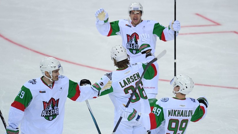 Два очка Михайлова помогли дивизиону Чернышёва выйти в финал Матча звёзд КХЛ