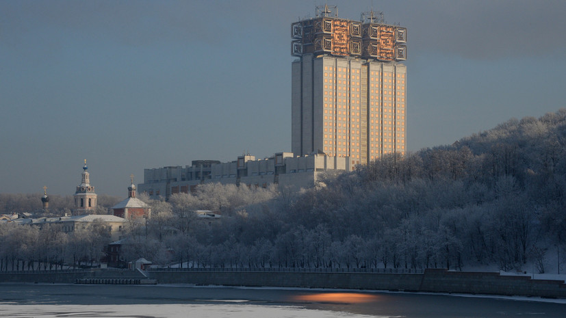 В Москве 21 января ожидается до -8 °С