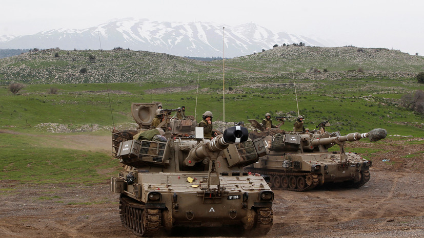 Армия Израиля назвала причину ударов по Сирии