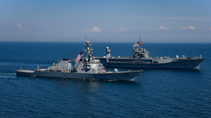 Под предлогом «свободы навигации»: зачем американские корабли регулярно заходят в Балтийское и Чёрное моря