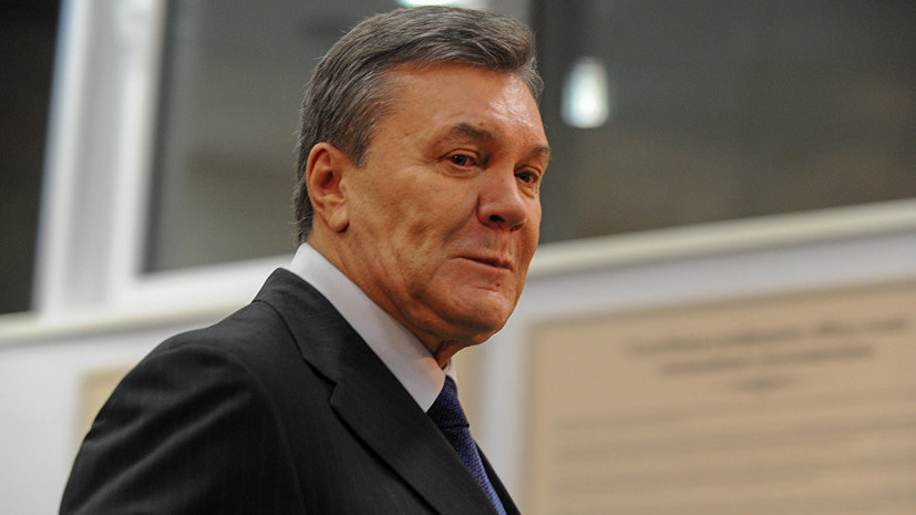 Янукович не примет участия в оглашении приговора по видеосвязи