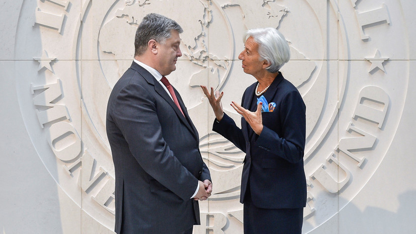 Порошенко обсудил с главой МВФ перспективы роста экономики Украины