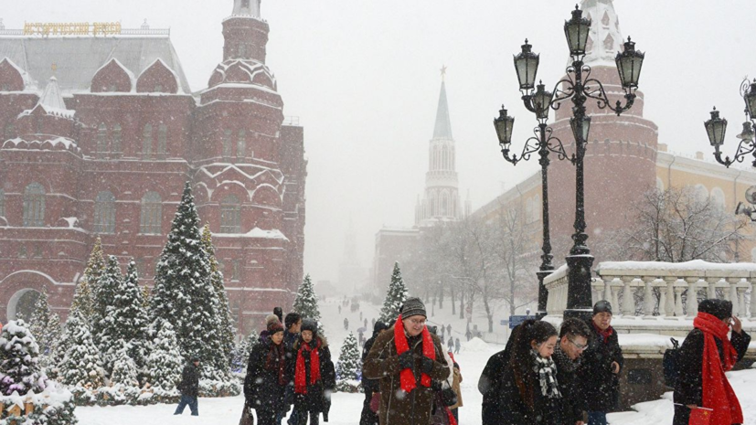 В Москве объявлен «жёлтый» уровень опасности из-за метели 26 января