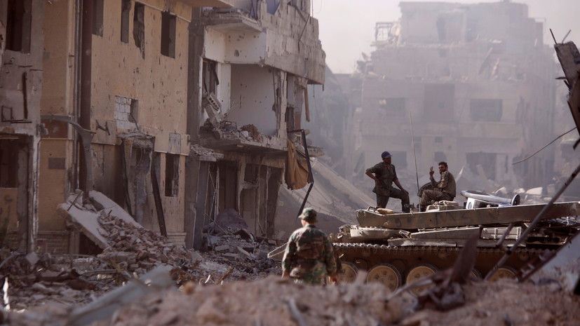 В ЦПВС сообщили о ранении сирийского военного при обстреле боевиков