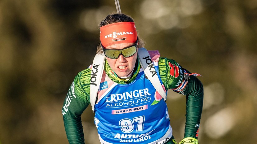 Дальмайер выиграла масс-старт на этапе КМ в Антхольце, Миронова — 18-я