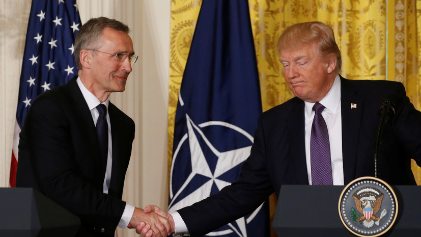 Столтенберг заявил об укреплении НАТО благодаря Трампу
