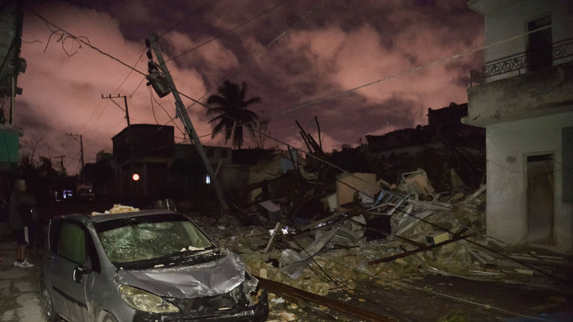 На Кубе более 170 человек пострадали в результате торнадо