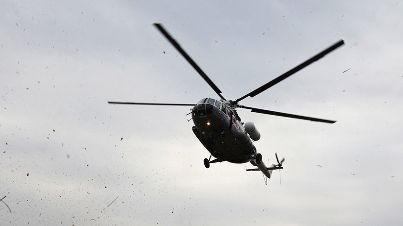 Авиаотряд крымского управления Росгвардии получил два транспортно-боевых вертолёта Ми-8