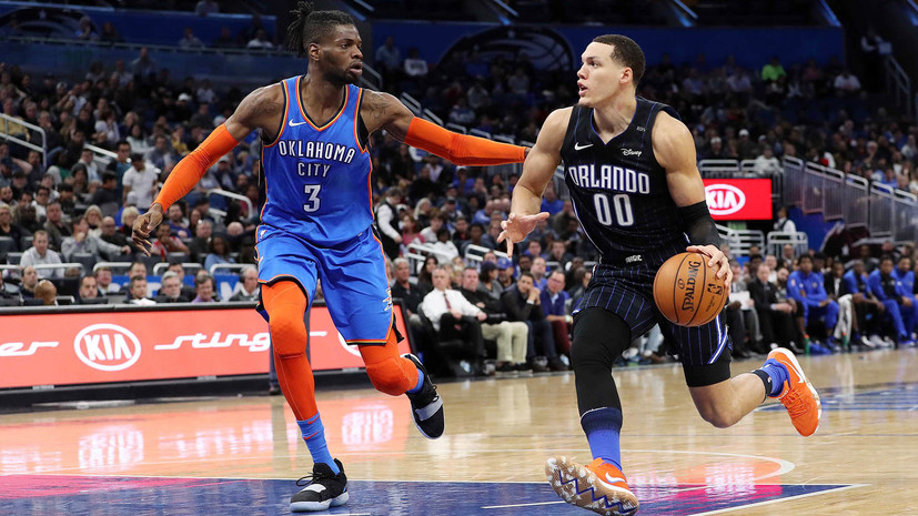 «Оклахома» обыграла «Орландо» в НБА, Уэстбрук оформил четвёртый трипл-дабл подряд