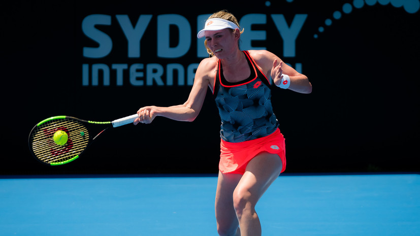 Александрова вышла во второй круг турнира WTA в Санкт-Петербурге