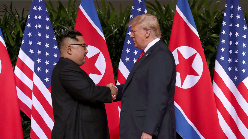 Трамп заявил о намерении объявить место и время встречи с Ким Чен Ыном