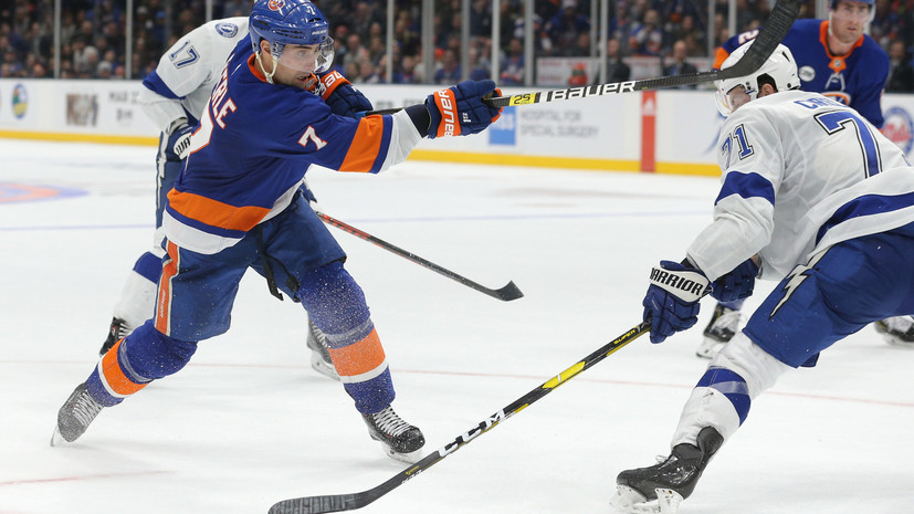 «Тампа» по буллитам обыграла «Айлендерс» в НХЛ, Василевский отразил 36 бросков