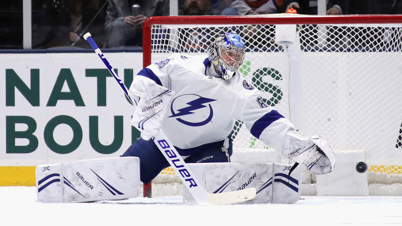 Василевский признан первой звездой дня в НХЛ