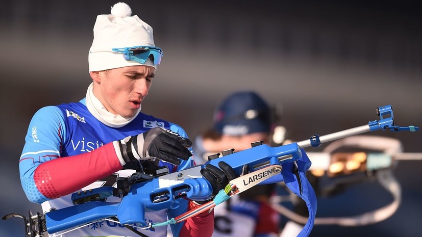 Российский биатлонист Халили завоевал серебро в спринте на ЮЧМ в Словакии