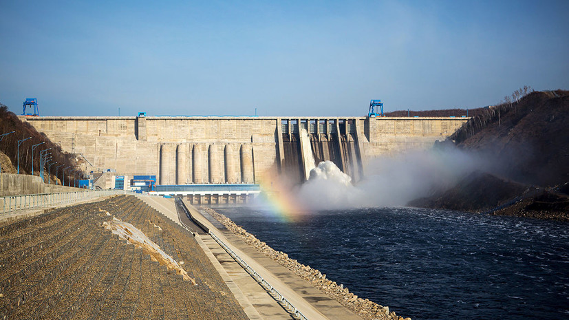 Бурейская ГЭС заработала в штатном режиме