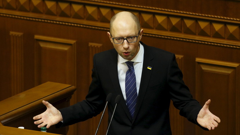 Яценюк заявил, что не будет участвовать в выборах президента Украины