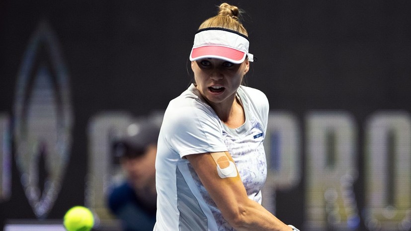Звонарёва проиграла Векич в полуфинале турнира WTA в Санкт-Петербурге