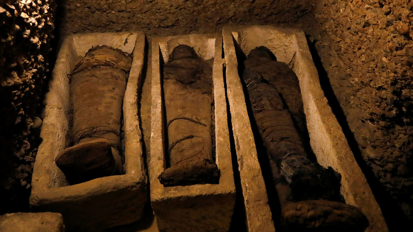 В Египте обнаружили некрополь с десятками мумий