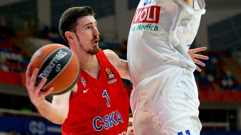 Защитник ЦСКА де Коло признан самым ценным игроком тура в баскетбольной Евролиге