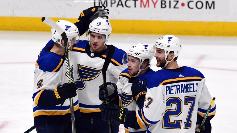 Три очка Тарасенко помогли «Сент-Луису» обыграть «Коламбус» в матче НХЛ