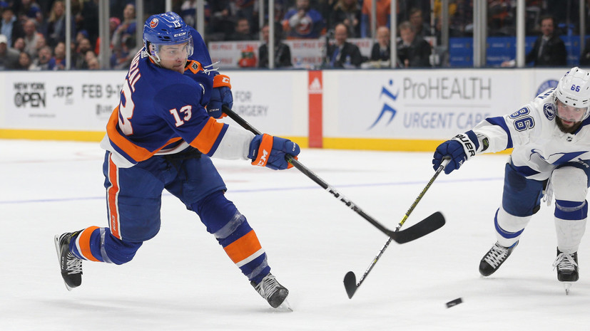 Передача Кучерова помогла «Тампе» победить «Нью-Йорк» в матче НХЛ