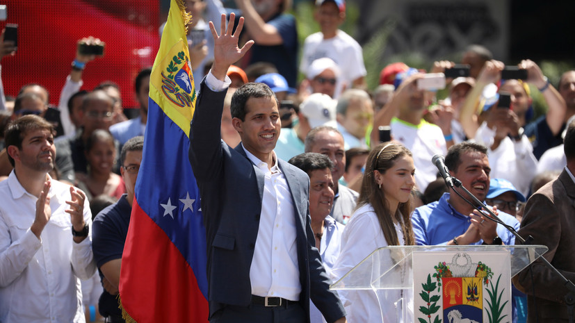 Франция признает Гуаидо главой Венесуэлы, если о новых выборах не объявят 3 февраля