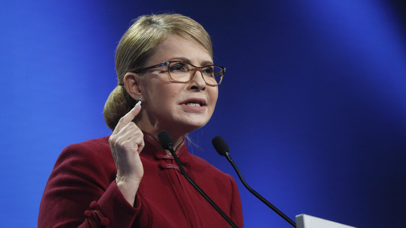 Тимошенко обвинила Порошенко в подкупе сотен тысяч избирателей