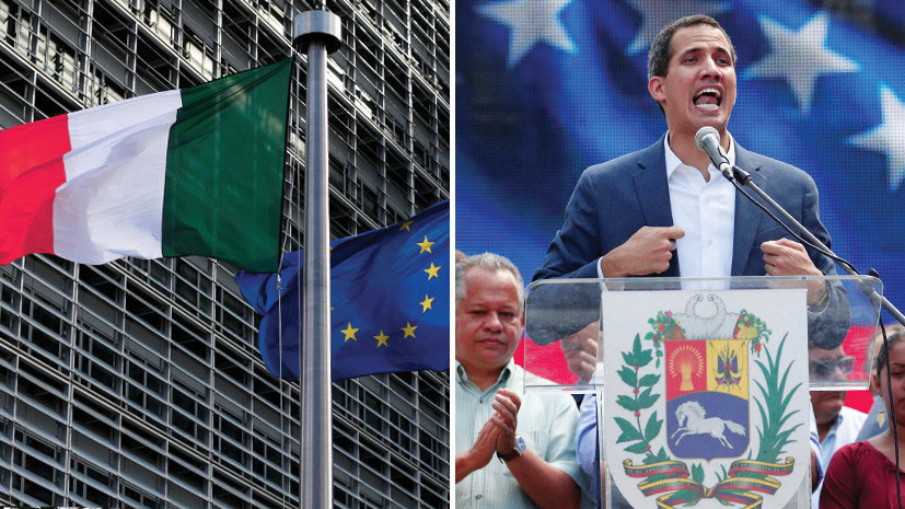 «Проверка евросолидарности»: почему Италия заблокировала заявление ЕС о признании Гуаидо врио президента Венесуэлы