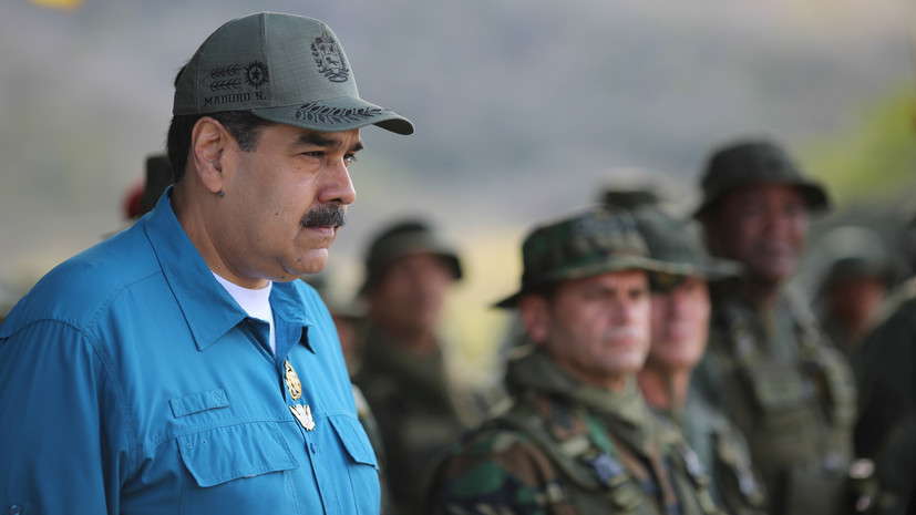 Мадуро анонсировал старт сбора подписей против угроз военной интервенции США в Венесуэлу