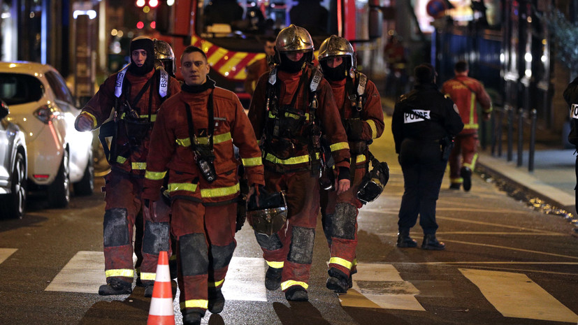 Число жертв пожара в Париже возросло до восьми