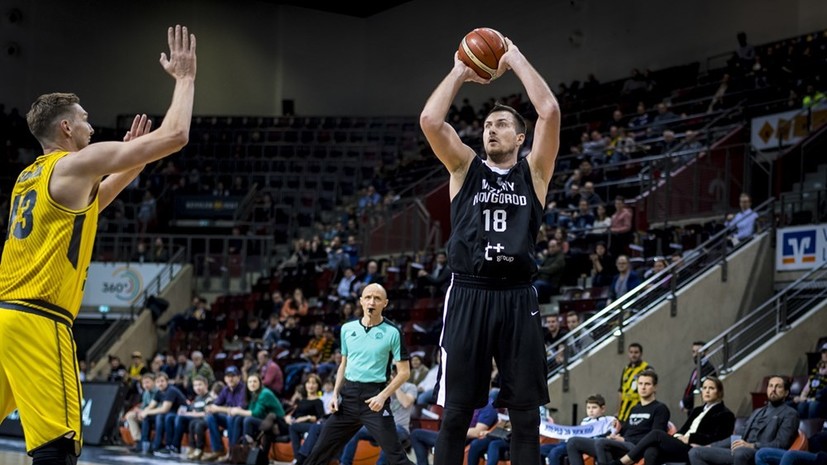 «Нижний Новгород» разгромил «Людвигсбург» в баскетбольной Лиге чемпионов