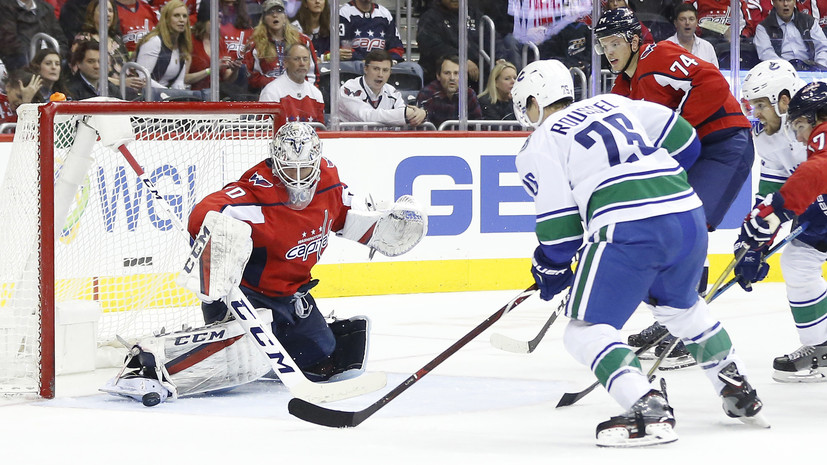 «Вашингтон» обыграл «Ванкувер» в матче НХЛ, Кузнецов и Овечкин набрали три очка