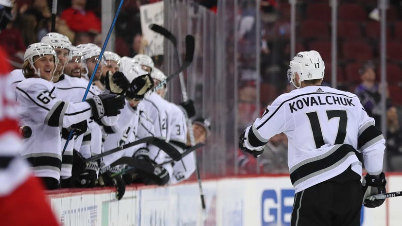 Шайба Ковальчука помогла «Лос-Анджелесу» победить «Нью-Джерси» в матче НХЛ