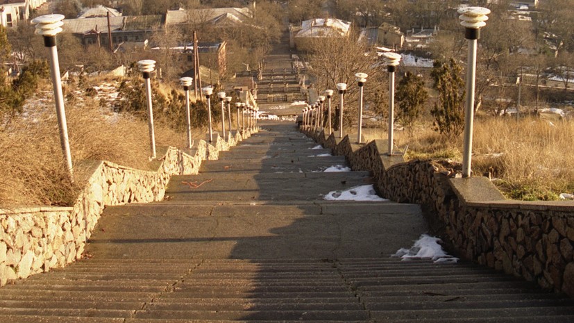 В Крыму одобрили смету реконструкции Митридатской лестницы