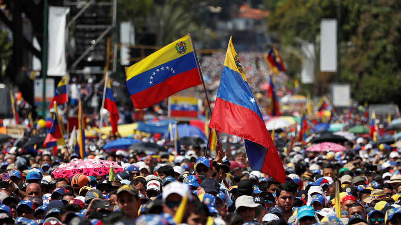 Вице-президент Венесуэлы: диалогу с оппозицией мешает указание из США