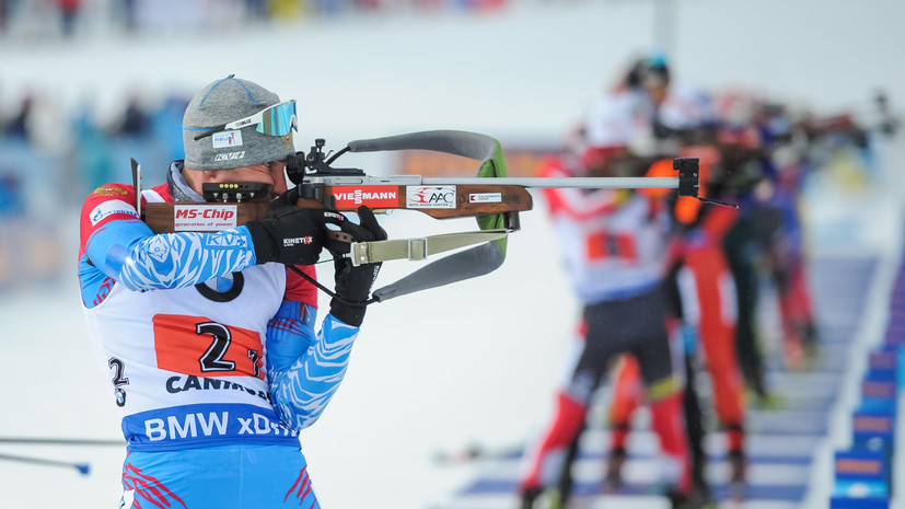 Тренер мужской сборной России по биатлону: довольны выступлением в эстафете в Кэнморе