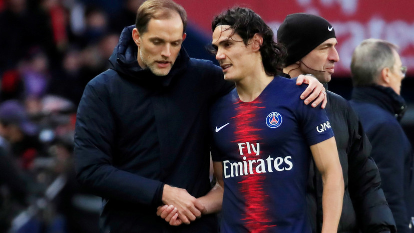 Гол Кавани принёс ПСЖ победу над «Бордо» в матче Лиги 1