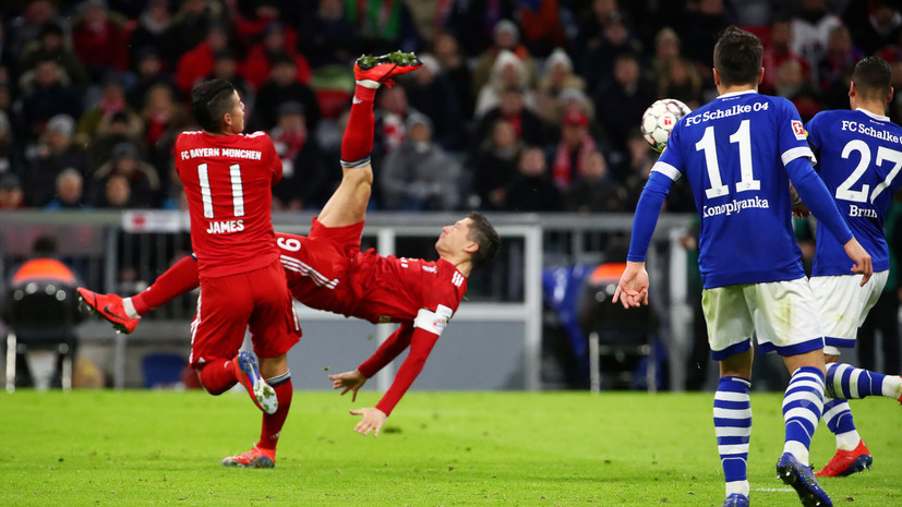 «Бавария» победила «Шальке» в матче Бундеслиги